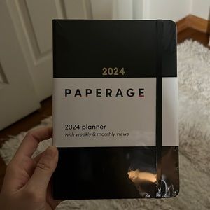 Paperage 2024 Planner with weekly and monthly views